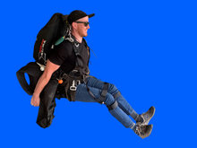 Load image into Gallery viewer, Disabled skydiver auxiliary Harness