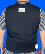 Load image into Gallery viewer, Rear view of GLH Systems Emergency Procedures Training Jacket showing back panel
